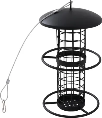 Produktbild von SIENA GARDEN Matt Black Futtersäule Matt Black N46683