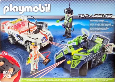 Produktbild von PLAYMOBIL 5088 Top Agents Spy Team/Robo-Gangstar