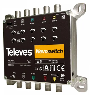 Produktbild von Televes 5-fach Verstärker MS510VGQ 5-15dB f.NEVO