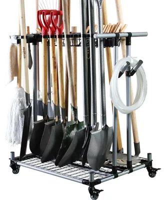 Image de Chariot de rangement multifonctionnel pour outils de jardin
