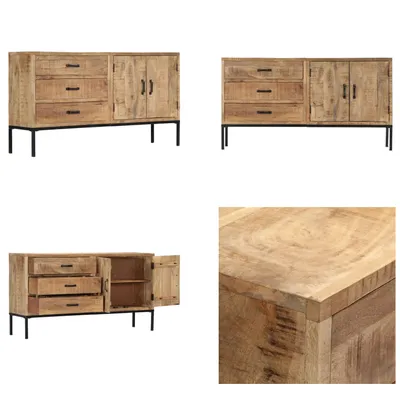 Obrázok produktu pre vidaXL Príborník 140x35x75 cm Massivholz Mango - Príborník - Príborníky - Vysoké dosky - Vysoké dosky