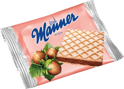 Produktbild von MANNER Waffelgebäck Wiener Gruß - 300 Waffeln je 4,2g