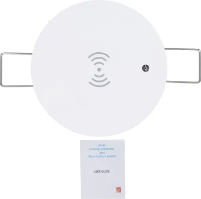Obrázek produktu pro Senzor přítomnosti člověka Detekce přítomnosti člověka Žádný stav Detektor pohybu těla BT5.0 2,4GHz WiFi připojení Není nutný rozbočovač