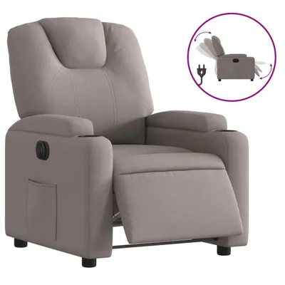 Produktbild von Relaxsessel Elektrisch Taupe Stoff