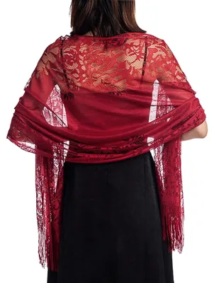 Image de Omgoods - Écharpe légère, idéale pour les mariages et les fêtes
