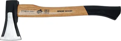 Zdjęcie produktu dla Siekiera Hickory™ Wood Black 1000 g, siekiera z klinem, siekiera rozłupująca, kształt klina, drewniany trzonek 430 mm