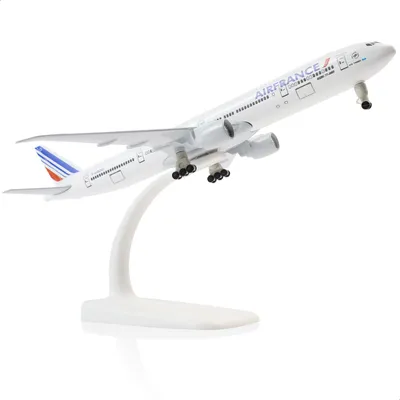 1:300 Boeing 777 Flugzeugmodell Metall mit Ständer, Frankreich