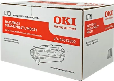 Image de OKI - Trommel-Kit Schwarz - 23000 Seiten (44574302)