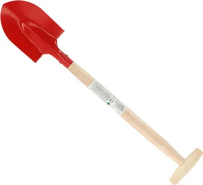 Zdjęcie produktu dla Metalowa łopata z końcówką 67 cm w asortymencie | 2 szt