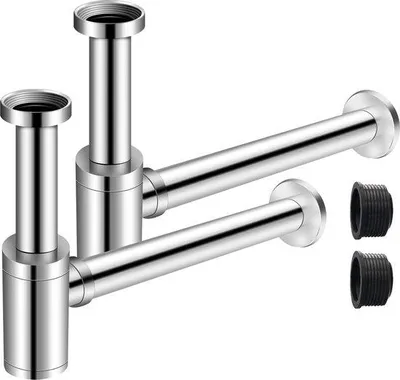 Produktbild von Kompakte Waschbecken-Sifon Edelstahl