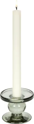 Productafbeelding van Lambert Andratx Leuchter Glas rauchgrau H 7 D9 cm 18041 SP25-2