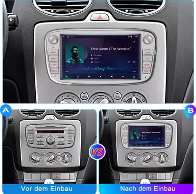 Immagine prodotto di 7''NAVI per Ford Galaxy Focus Kuga WIFI Android12 Radio GPS BT wifi DAB 1+32G 4core