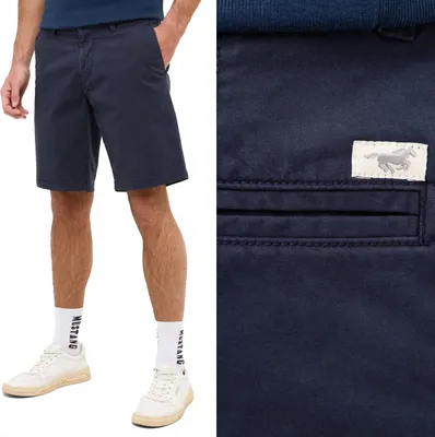 Produktbild von MUSTANG Herren, Shorts Style Amsterdam Shorts, W32, Blau, kurze, hosen