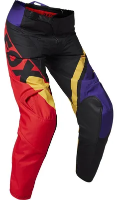 Immagine prodotto di Pantaloni da motocross FOX 180 Xpozr per ragazzi, nero/giallo/rosso, 26