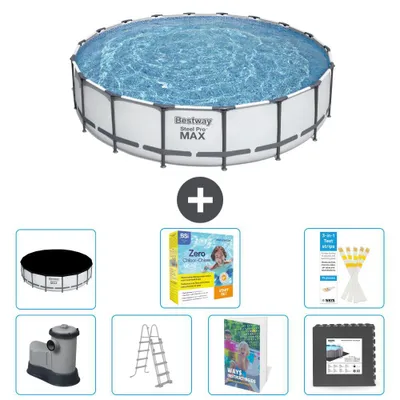 Immagine prodotto di Bestway Steel Pro MAX rotonda - 549 x 122 cm - 8 pezzi S607