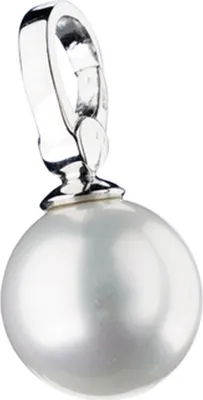 Produktbild von Charm Giorgio Martello Milano Muschelkernperle, Silber 925 Weiss Onesize