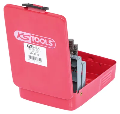Produktbild von KS Tools HM Frässtift-Satz, Stahlblechkassette, 10-tlg.
