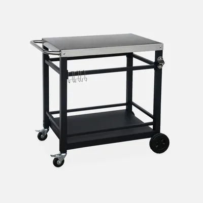 Ooni Tafel Medium | Pizzatafel met RVS werkblad