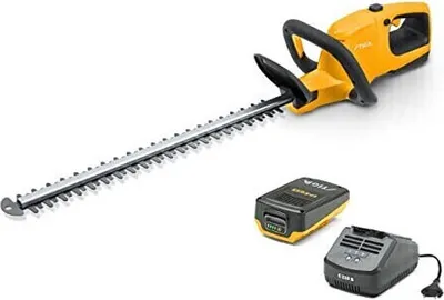 Obrázok produktu pre Stiga HT 100e Kit (s batériou a nabíjačkou) Akumulátorové nožnice na živý plot s dĺžkou noža 55 cm