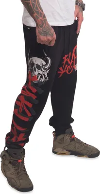 Obrázok produktu pre Yakuza Herren Horned FU Casual Jogginghose, Schwarz, S