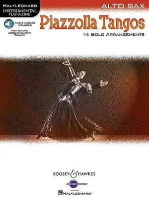 Image de Piazzolla Tangos - Instrumental Play-Along for Alto Saxophone Book/Online Audio