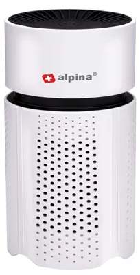 Produktbild von alpina Mini Luftreiniger mit HEPA Filter H13, USB, für Wohnung bis 6m², weiß