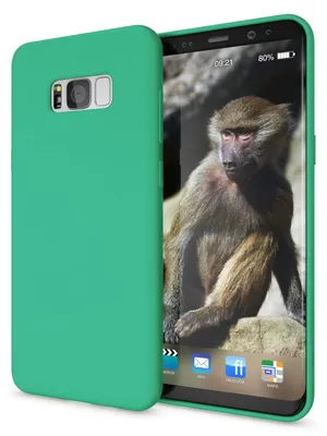 Produktbild von Samsung Galaxy S8 Plus Handy Hülle von NALIA, Ultra-Slim TPU Silikon Neon Case Grün
