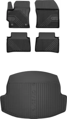Produktbild von FROGUM Gummimatten Auto Fußmatten + Kofferraummatte für Toyota Corolla XII 2018 -