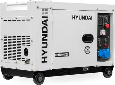 Produktbild von HYUNDAI Diesel Generator DHY8600SE D (6.5 kW, Elektrostart, 2 x 230V)