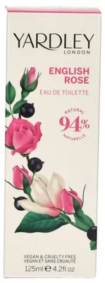 Productafbeelding van Yardley Englische Rose Eau de Toilette, 125 ml, damesparfum, rozengeur