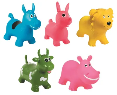 Image de Jouets gonflables pour enfants, animaux à rebond, favorisant l'équilibre