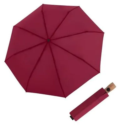 Obrázek produktu pro Knirps Timber duomatic Hibiscus - skládací deštník