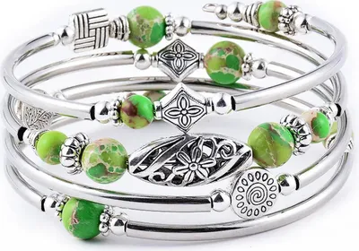 Image de Bracelet Esperanza Chromdiopsid