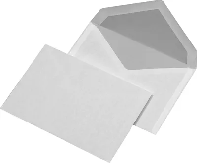 Produktbild von MAILmedia Briefumschläge C6 naßklebend ohne Fenster weiß