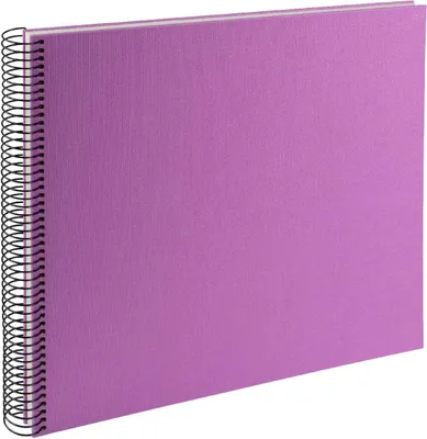 Produktbild von Goldbuch Bella Vista Spiralalbum Lavender 34x30 cm