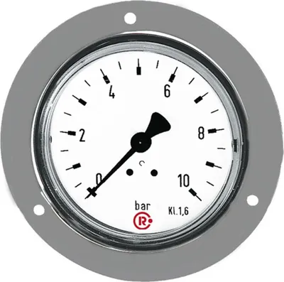 Immagine prodotto di Riegler Standardmano., Frontring verchr., G 1/8 hinten, 0 - 4,0 bar, Ã˜ 40