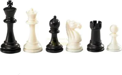 Produktbild von Philos Schachfiguren Nerva Kunststoff Staunton Königshöhe 95 mm