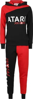 Produktbild von Atari Trainingsanzug Damen Red Black - Color Patchwork schwarz/rot M