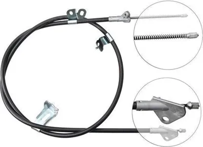 Produktbild von A.B.S. Handbremsseil Seilzug Feststellbremse für TOYOTA Yaris Verso (P2) Hinten Links K19517