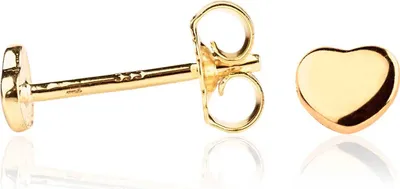 Produktbild von Ohrstecker 333 Gelbgold 8kt mit verschiedenen Formen Form - Herz