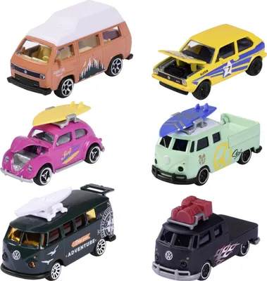 Productafbeelding van Majorette 212055004, Auto, 3 rokken/jurken, Metaal, Kunststof, Verschillende kleuren