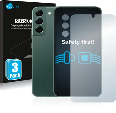 Produktbild von 6x Für Samsung Galaxy S22 Plus 5G (Display+Kamera) Schutzfolie Savvies Displayschutz Display Schutz Folie Klar Transparent