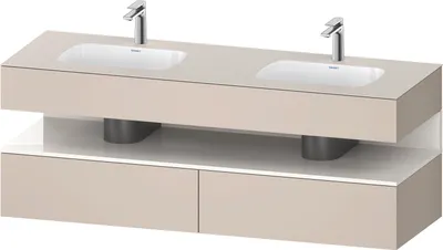 Produktbild von DURAVIT QA4797022910000 QTG EWT KWTU 1600 Wß Hgl. Be