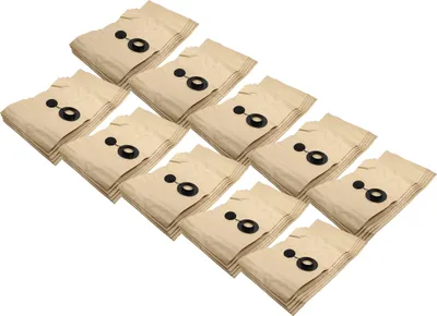 Produktbild von vhbw 50x Filtersack kompatibel mit Hilti WVC 40 M Absauggerät - 36cm x 30cm Sandfarben