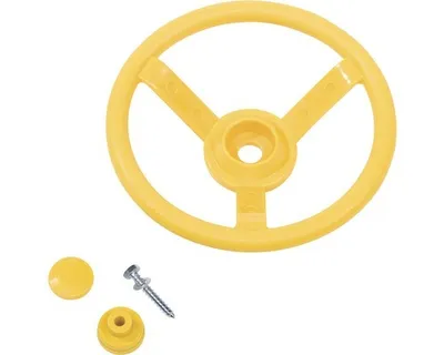 Image de AXI Volant jaune Accessoires maison de jeu de jardin ; A501.010.03