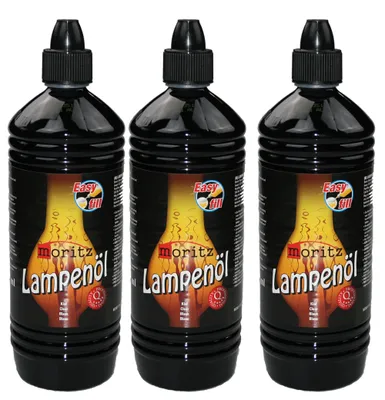 Produktbild von 3 Liter Moritz Lampenöl für Öllampen Bambusfackeln Gartenfackel und Wandfackeln