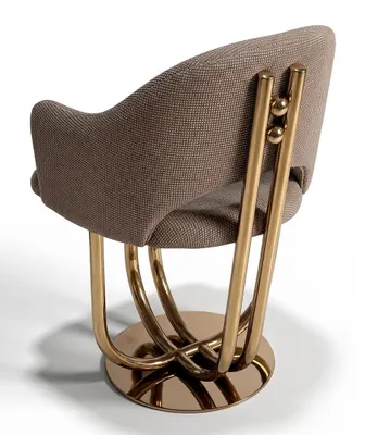 Zdjęcie produktu dla Krzesło, brązowe, nowoczesny styl, prosta elegancja, wygodne