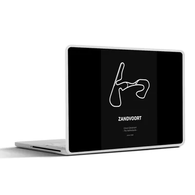 Produktbild von MuchoWow® Laptop Aufkleber Sticker Cover Zandvoort - Formel 1 - Schwarz 40x30 cm - Laptop Dekoration - Selbstklebend - F1 2023