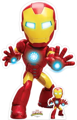 Produktbild von Spidey Pappaufsteller Amazing Friends Iron Man
