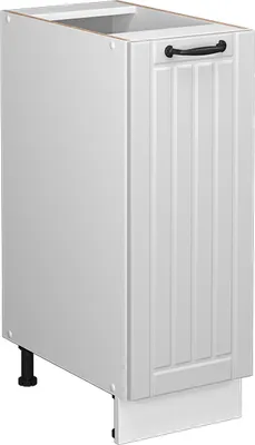 Produktbild von Apothekerschrank Vicco Fame-Line Weiß Landhaus 30 cm ohne Arbeitsplatte, Model 40664
